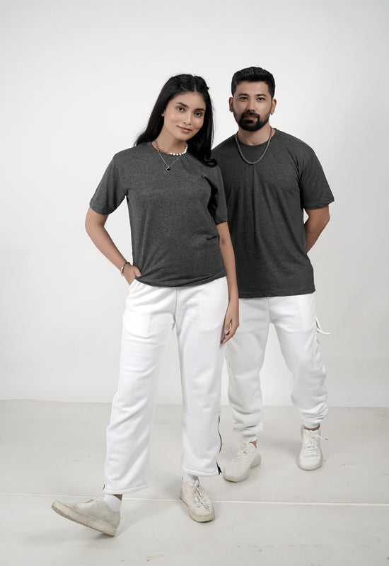 Ash Horizon Ultra Grey Regular Fit T-Shirt