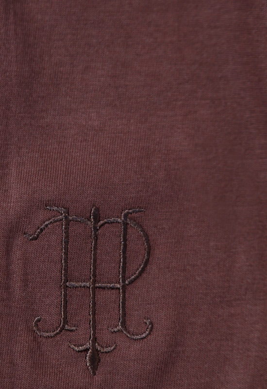 Minimalistic Brown Regular Fit T-Shirt